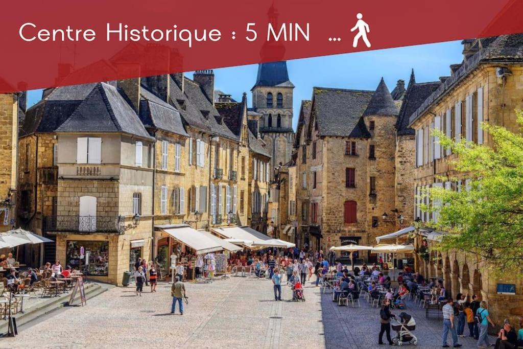 Le Spicy 2 Minutes Centre Historique Parking Apartment Sarlat-la-Canéda Exterior photo